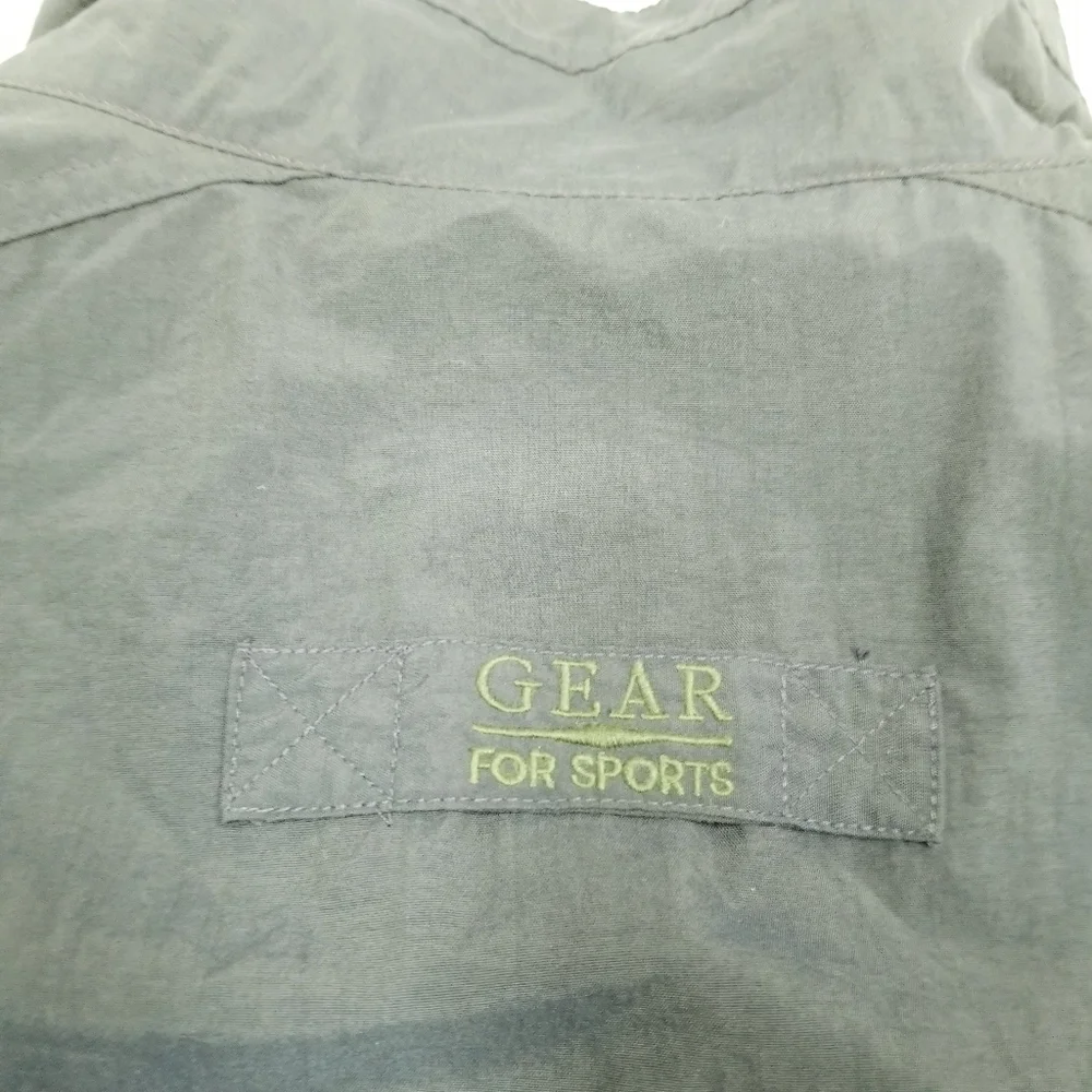 Gear for sports lightweight wind breaker jacket‎ coat size Medium dark navy blue